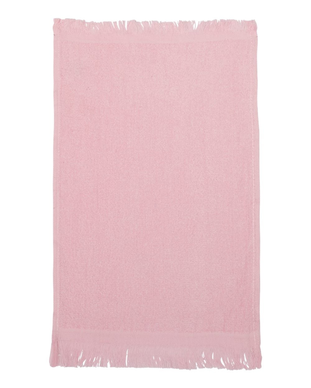 Fringed Fingertip Towel Light Pink One Size