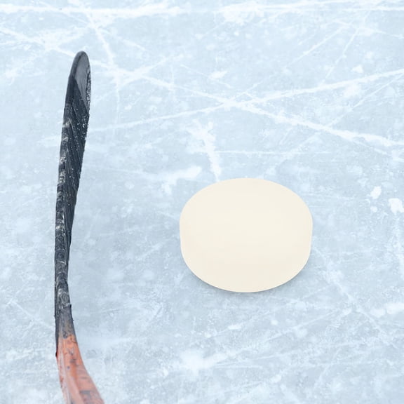 SEWOART 4Pcs PVC Ice Hockey Puck for Training High Resilience and Excellent Roller Stick Adhesion