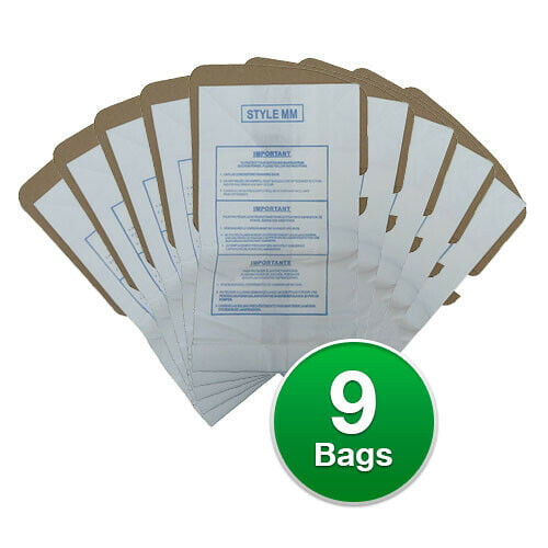 3680 Canister Style MM Replacement Vacuum Bag for Eureka 3670 1PK 