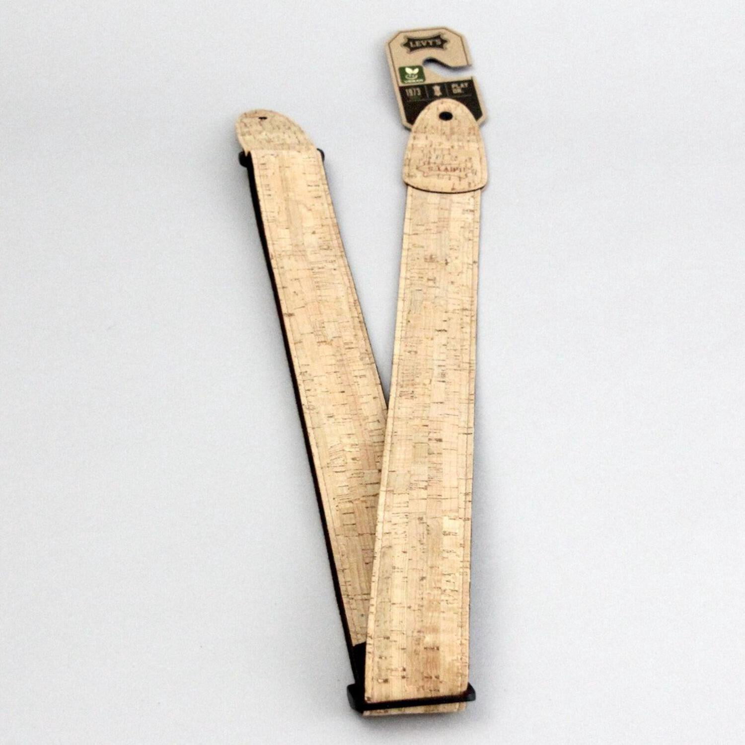 Gator MX8 2 inch Wide Cork Guitar Strap Natural