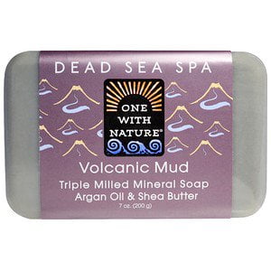 young volcanic mud soap