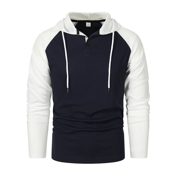 WILLBEST Sudaderas para Hombre Sudadera con Capucha De Moda para Hombre Sudadera con Capucha Holgada con Bloques De Color para Exteriores De Primavera XXGrande
