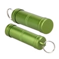 thumbnail image 3 of Tanque Impermeable Tanque Impermeable Camping Estuche impermeable de aleación de aluminio Botella de medicina de primeros auxilios con llavero, 3 of 9