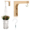 thumbnail image 2 of Plant Hanging Basket Flower Pot Rack Balcony Wall Hanging Plant Decoration Hanging Rope Home Garden, 2 of 5