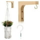 thumbnail image 2 of Plant Hanging Basket Flower Pot Rack Balcony Wall Hanging Plant Decoration Hanging Rope Home Garden Supplies, 2 of 5