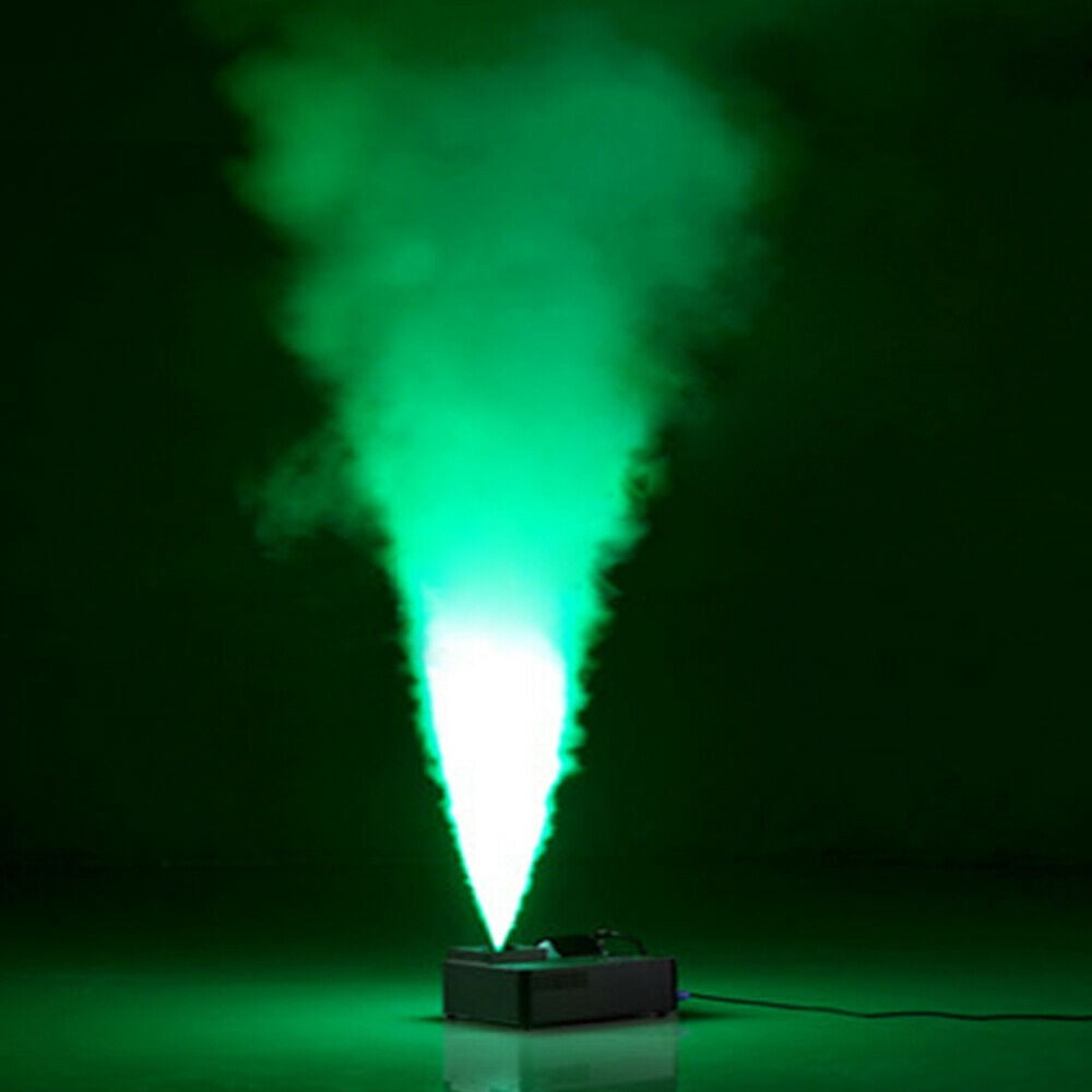 1500W RGB 3in1 24 LEDs DMX Vertical Spray Stage Light Fogger Smoke Fog Machine