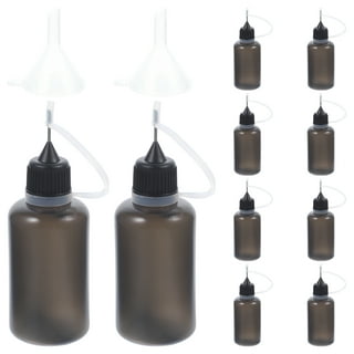  Yutetuter 6-Pack Oil Bottles Applicator (1 OZ) Needle Oiler  Precision Gun Oil Bottle with Stainless Needle Tip & 2-Pack Filter Cup :  Sports & Outdoors