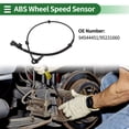 thumbnail image 2 of Sensor de velocidad de rueda ABS Unique Bargains Sensor ABS Sistema de frenos antibloqueo No. 94544451 para Chevrolet Sonic 2012-2020 Trasero Derecho, 2 of 7