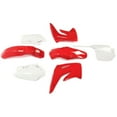 thumbnail image 2 of Kojem Complete Plastics Kit White/Red for Honda CR85R CR85RB 2003-2007  04 05 06 HOKIT109999, 2 of 9