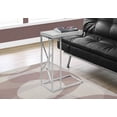 thumbnail image 1 of ACCENT TABLE - GREY CEMENT WITH CHROME METAL, 1 of 5