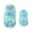 Blue, variant on ZACPNCV Baby Infant Boy Girl Sandals Newborn Non-Slip Soft Rubber Sole Sandals for Baby Boys Open-Toe Outdoor Casual Summer First Walkers Shoes Blue 6-9 Months
