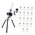 thumbnail image 4 of Colaxi Automatic Badminton Serve Machine Badminton Pitching Machine Kids Backyard Outdoor All Levels Adjustable Shuttlecock Launcher White, 4 of 8