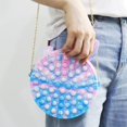 thumbnail image 3 of Push Bubble Sensory Toy Stress Reliever Descompresión Bolsa De Mensajero De Silicona Para Niños Adultos Yuarrent AP006305-02, 3 of 6