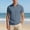 Blue, variant on Men's Polo Shirts Golf Solid Color Shirt Business Casual Short Sleeve Knit Silk Smooth Drape Comfortable Collar Mens Shirts Beige L