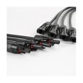 thumbnail image 5 of 1 Pair 4 Branch Y Type Adapter Male And Female Solar Connectors 4 To 1 Panel Cable Photovoltaic Con, 5 of 5