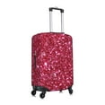 thumbnail image 3 of Easygdp Pink Glitter Double-Sided Printed Elastic Suitcase Protective Cover,Invisible Zipper, Business Trip Luggage Cases,Washable And Resistant To Falling -Medium, 3 of 9
