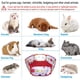 thumbnail image 4 of 2X Corralito Plegable de Conejillo de Indias, Parque Infantil Portátil para Animales Pequeños, 4 of 10