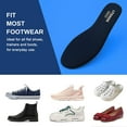 thumbnail image 6 of LTOHOE Memory Foam Insoles for Women, Replacement Shoe Inserts for Running Shoes, Hiking Shoes, Sneaker, Cushion Shoe Insoles Shock Absorbing for Foot Pain Relief, Comfort Inner Soles 6mm Navy US 9, 6 of 7