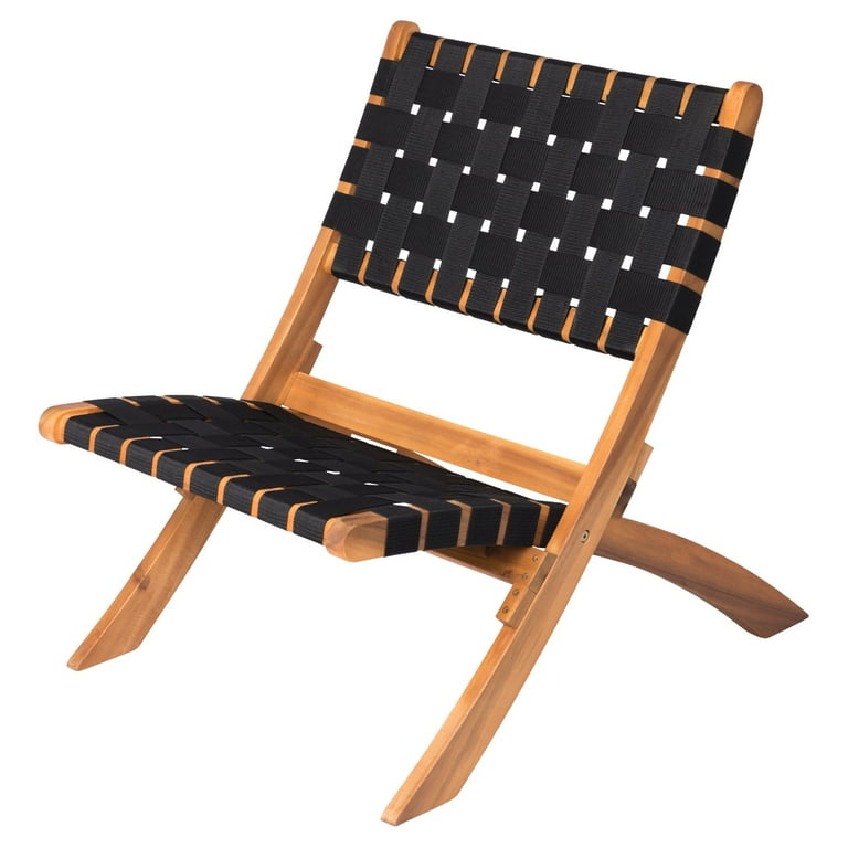 Patio Sense Sava Folding Outdoor Lounge Chair Walmart