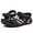 black&pink, variant on MEGNYA Hiking Sandals for Women, Comfortable Walking Sandals Hook Loop Strap, Sports Lightweight Slides