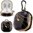 thumbnail image 1 of Funda rígida compatible con Samsung Galaxy Buds 2 (2021), cobertura total, con llavero y protección para Samsung Galaxy Buds Pro (2021), 1 of 5