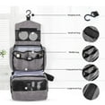 thumbnail image 1 of Clear Hanging Toiletry Bag for Travel with Mesh Pockets - Large Capacity Cosmetic Organizer Case, 1 of 4