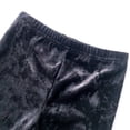thumbnail image 5 of Zanarzt Toddler Fleece Leggings Toddler Girls Ruffles Leggings Cotton Pants Kids Stretchy High Waist Legging Black,4-5 Years, 5 of 9
