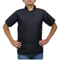 thumbnail image 2 of Filipina Chef Hombre Negra En Poliéster Mc, 2 of 5
