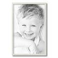 thumbnail image 2 of ArtToFrames 14" x 22" White Square Star Emboss Picture Frame, 14x22 inch White Wood Poster Frame (WOM-5125),  Pack, 2 of 7