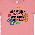 thumbnail image 4 of Inktastic In a World You Can Be Anything Be Kind Autism Awareness Boys or Girls Baby T-Shirt, 4 of 5