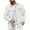 White2, variant on BLCHUNen Business Casual Tops for Men Corduroy Button down Turndown Collar Office Work Long Sleeve Shirts with Pockets