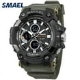 thumbnail image 2 of Mens Watch Military Water resistant SMAEL Casual Sport LED Wrist Watches relogio digital for male 1802D relogio masculino Watch, 2 of 6