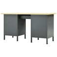 thumbnail image 4 of vidaXL Workbench Black 63"x23.6"x33.5" Steel, 4 of 8