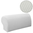 thumbnail image 4 of Sofa Armrest Cover Set, Stretch Armchair Slipcovers, Sofa Arm Covers Furniture Protector For Couches, Armchairs & Recliners, Pack of 4 White, 4 of 10