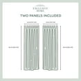 thumbnail image 6 of Exclusive Home Curtains Indoor/Outdoor Solid Cabana Tab Top Curtain Panel Pair, 54x120, Taupe, 6 of 7