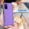 thumbnail image 7 of TakFox Samsung A03S Heavy Duty Shockproof Hybrid Dual Layer Protection, Purple, 7 of 7