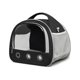 thumbnail image 1 of Bolsa de hámster plegable, bolsa de hombro de conejillo de indias transparente, jaula de hámster de pájaro conejito Likrtyny Libre de BPA, 1 of 7
