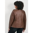 thumbnail image 2 of Avenue Women's Plus Size Jane Faux Leather Jacket, 2 of 2