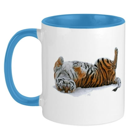 

CafePress - Tiger Mug - Ceramic Coffee Tea Novelty Mug Cup 11 oz