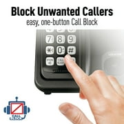 Panasonic Expandable Cordless Phone with Call Block and Answering Machine