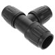 thumbnail image 4 of Conector de 3 vías para tendedero de ropa, conector de plástico resistente, acoplador universal para tendedero de ropa, pieza de conexión de 3 vías, accesorio para toldo., 4 of 7