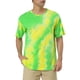 thumbnail image 1 of Camisetas de hombre INSPIRE CHIC para el Día del Padre, de manga corta, verano, camiseta de teñido anudado, camisetas impresas hip hop, M Verde Amarillo, 1 of 5
