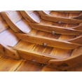 thumbnail image 5 of Small South East Asia Sampan Boat Teal Bottom, 5 of 6