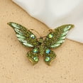 thumbnail image 3 of Crystals Adorned Butterfly Brooch Enamel Finish Multipurpose Fashion Accessory Ideal Gift for Special Occasions, 3 of 18