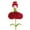 Red, variant on Binwennn Knitting Books Sweaters Knitting compatible with Machines Knitting for Beginners Hand Woven Carnation Flower Fairy Finished Product Home Decoration Flower Decoration Crocheted Bouquet