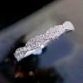 thumbnail image 6 of K-KED Gorgeous 925 Silver Plated Ring Sprkly Cubic Zircon Wedding Women Ring Sz 6-10-6-Silver, 6 of 8