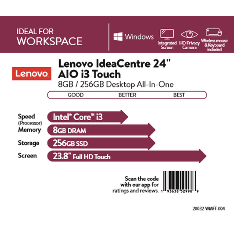 Lenovo IdeaCentre AIO A340 24 Lenovo IdeaCentre AIO A340 24