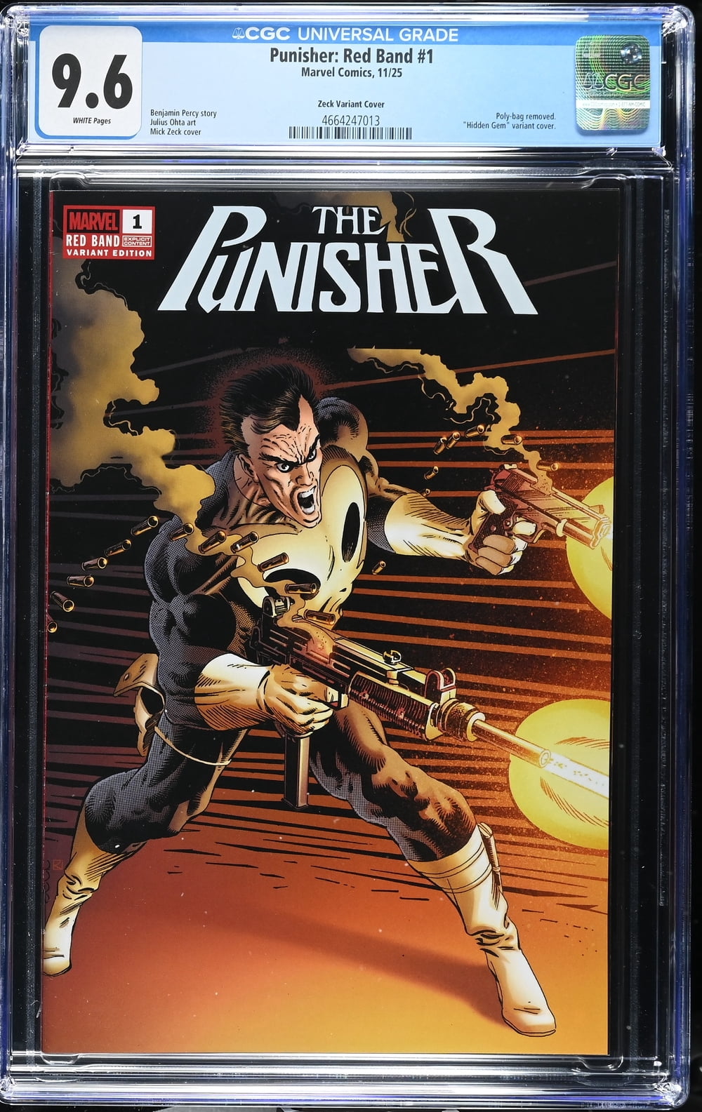 Cover of Punisher: Red Band #1