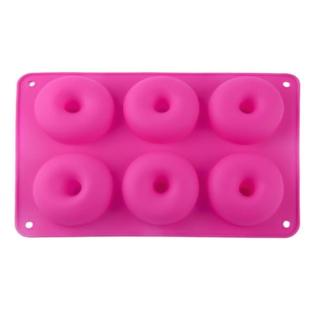 

lulshou Home & kitchen Ring Donut Mold Silicone Donut Mold Non-Stick Mold for Donuts Bagels and More on Clearance