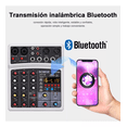 thumbnail image 5 of Audio Sonido Mezclador Con Bluetooth Usb, 48 V Negro, 5 of 5